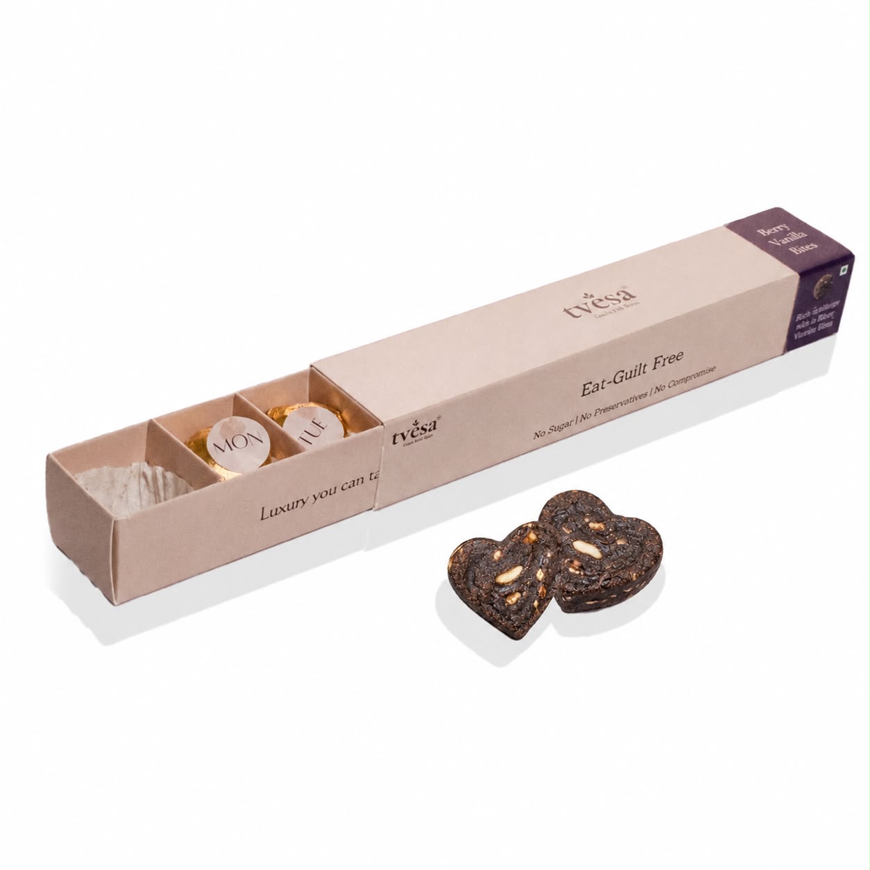 Berry Vanilla Ragi Bites